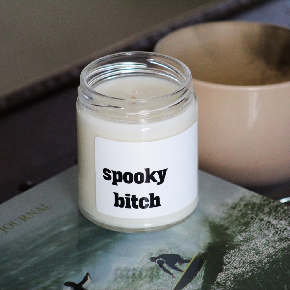 Spooky Halloween Fall Soy Candle